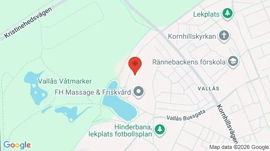 Bostadsrätter till salu i Halmstad - kort over placeringen