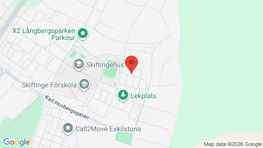 Lägenheter att hyra i Eskilstuna - kort over placeringen