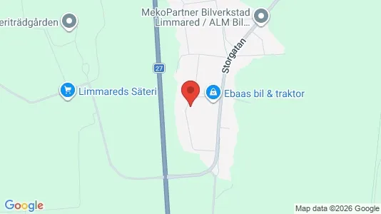 Lägenheter att hyra i Tranemo - kort over placeringen