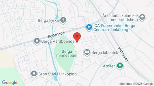 Bostadsrätter till salu i Linköping - kort over placeringen