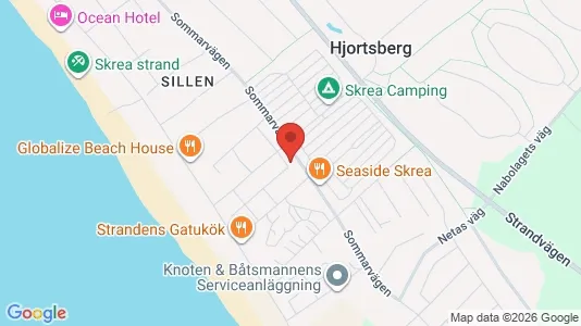 Lägenheter till salu i Falkenberg - kort over placeringen