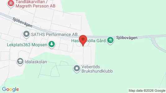 Bostadsrätter till salu i Lund - kort over placeringen