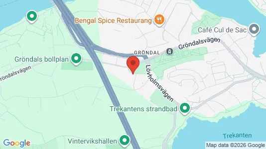 Bostadsrätter till salu i Södermalm - kort over placeringen