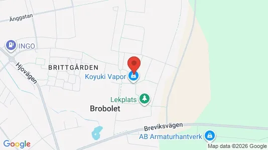 Bostadsrätter till salu i Tibro - kort over placeringen