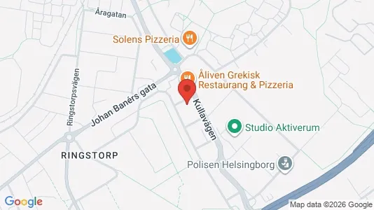 Lägenheter till salu i Helsingborg - kort over placeringen
