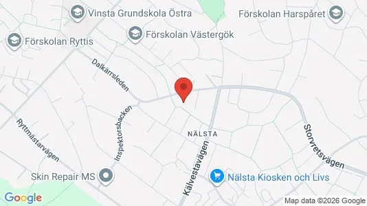 Bostadsrätter till salu i Västerort - kort over placeringen