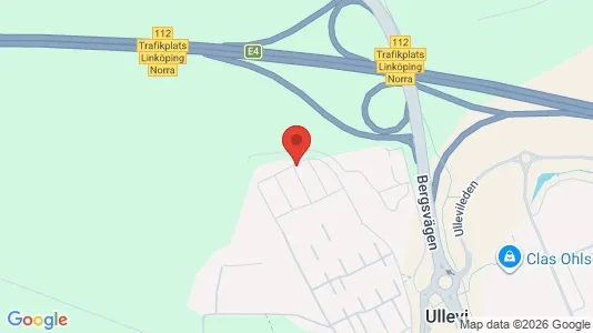 Lägenheter till salu i Linköping - kort over placeringen