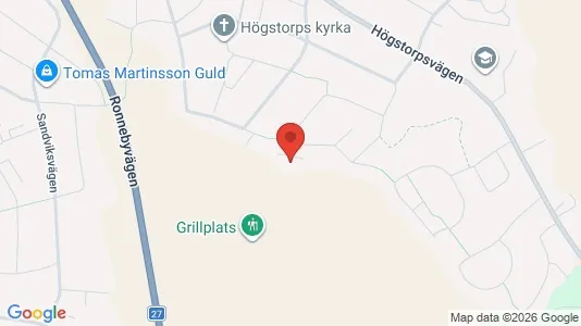 Lägenheter till salu i Växjö - kort over placeringen