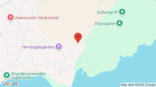 Bostadsrätter till salu i Askersund - kort over placeringen