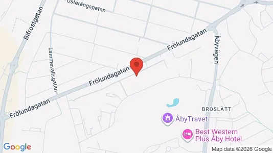 Bostadsrätter till salu i Mölndal - kort over placeringen