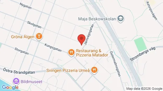 Lägenheter till salu i Umeå - Bild från Google Street View
