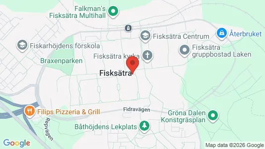 Lägenheter att hyra i Nacka - kort over placeringen