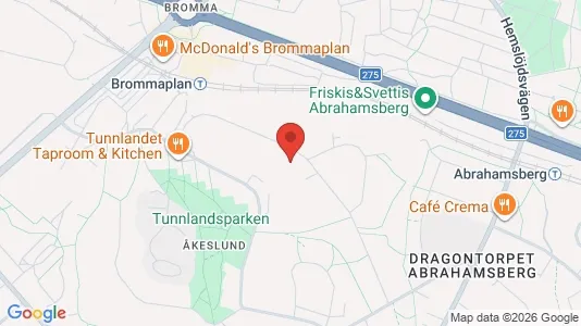 Lägenheter till salu i Västerort - kort over placeringen