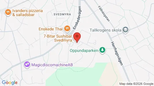 Bostadsrätter till salu i Söderort - kort over placeringen