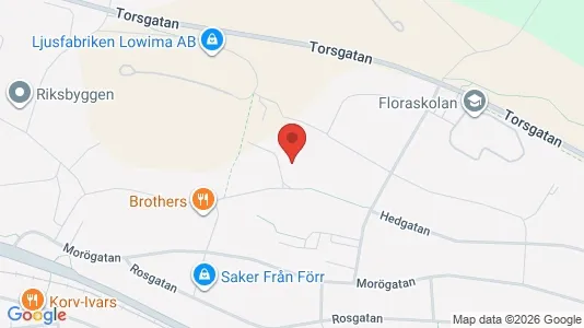 Lägenheter att hyra i Skellefteå - kort over placeringen