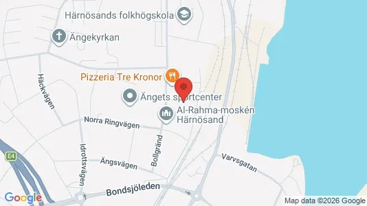 Lägenheter att hyra i Härnösand - kort over placeringen