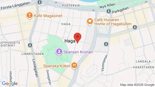 Lägenheter att hyra i Borås - kort over placeringen