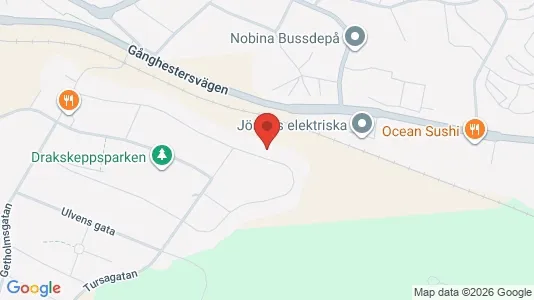 Lägenheter att hyra i Borås - kort over placeringen