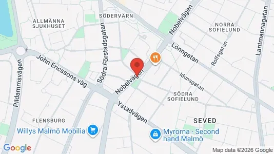Bostadsrätter till salu i Malmö Centrum - Bild från Google Street View