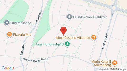 Lägenheter till salu i Västerås - kort over placeringen