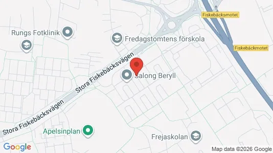 Lägenheter till salu i Göteborg Västra - kort over placeringen