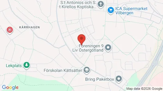Lägenheter till salu i Norrköping - kort over placeringen