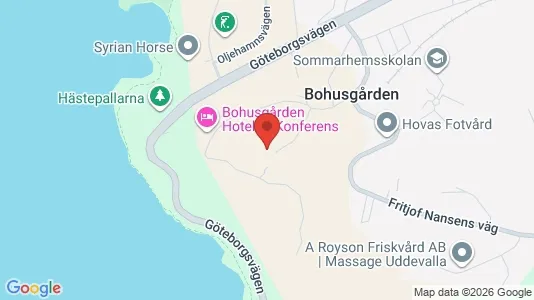 Bostadsrätter till salu i Uddevalla - kort over placeringen
