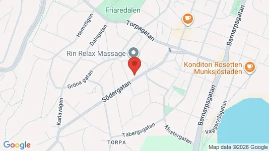 Bostadsrätter till salu i Jönköping - kort over placeringen