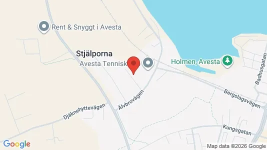 Bostadsrätter till salu i Avesta - kort over placeringen