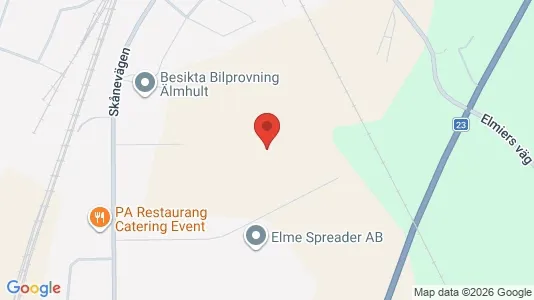 Lägenheter att hyra i Älmhult - Bild från Google Street View
