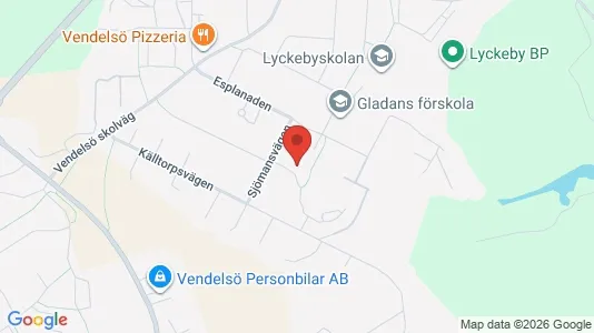 Bostadsrätter till salu i Haninge - kort over placeringen