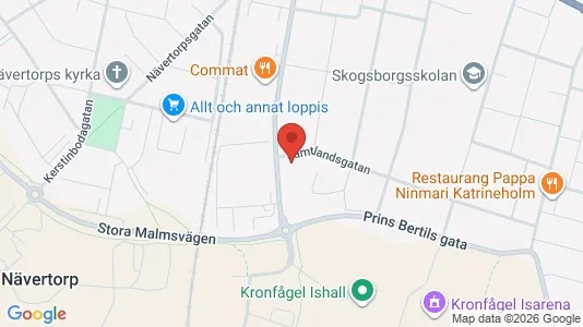 Lägenheter att hyra i Katrineholm - kort over placeringen