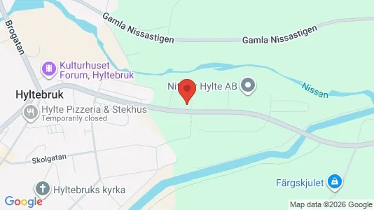 Lägenheter att hyra i Hylte - kort over placeringen