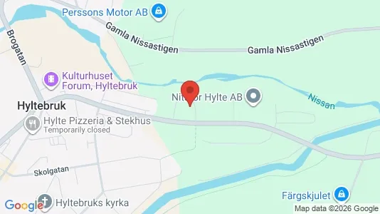 Lägenheter att hyra i Hylte - kort over placeringen