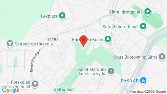 Lägenheter att hyra i Söderort - kort over placeringen