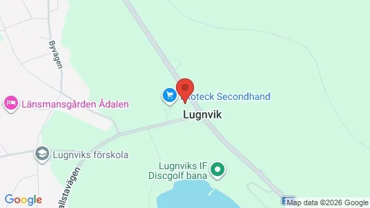 Lägenheter att hyra i Kramfors - kort over placeringen