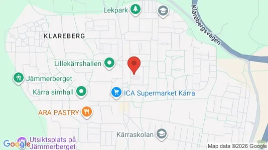 Lägenheter till salu i Göteborg Centrum - kort over placeringen