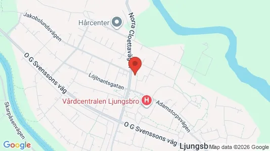 Bostadsrätter till salu i Linköping - kort over placeringen