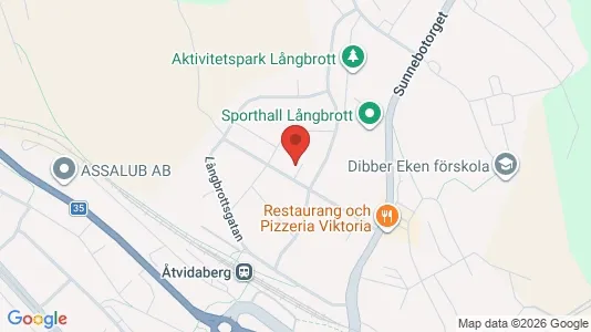Bostadsrätter till salu i Åtvidaberg - kort over placeringen