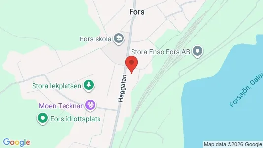 Bostadsrätter till salu i Avesta - kort over placeringen