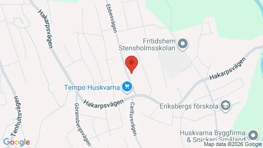 Bostadsrätter till salu i Jönköping - kort over placeringen