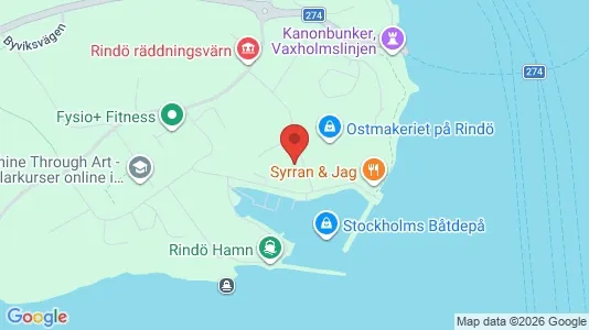 Bostadsrätter till salu i Vaxholm - kort over placeringen