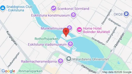 Bostadsrätter till salu i Eskilstuna - kort over placeringen