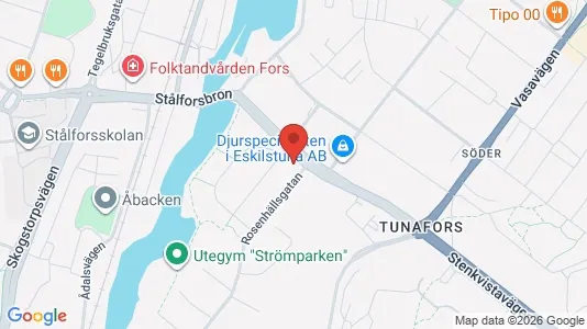 Bostadsrätter till salu i Eskilstuna - kort over placeringen