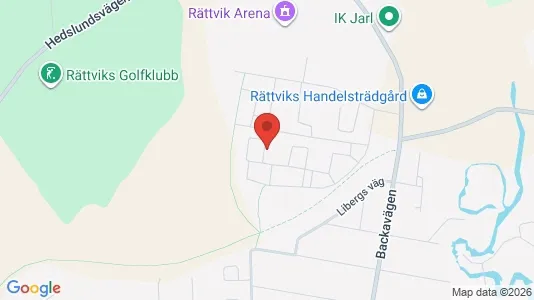 Bostadsrätter till salu i Rättvik - kort over placeringen