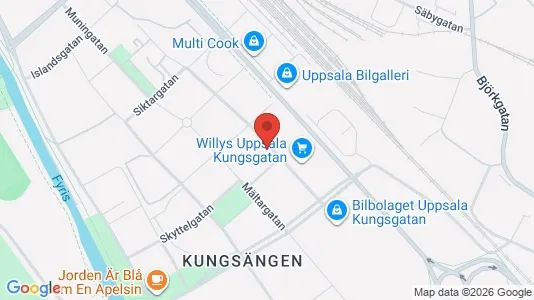Bostadsrätter till salu i Uppsala - Bild från Google Street View