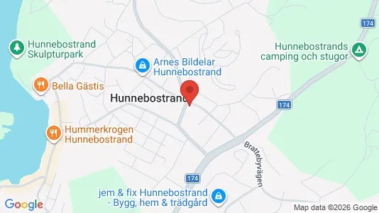 Bostadsrätter till salu i Sotenäs - kort over placeringen