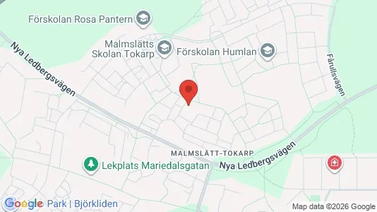 Bostadsrätter till salu i Linköping - kort over placeringen