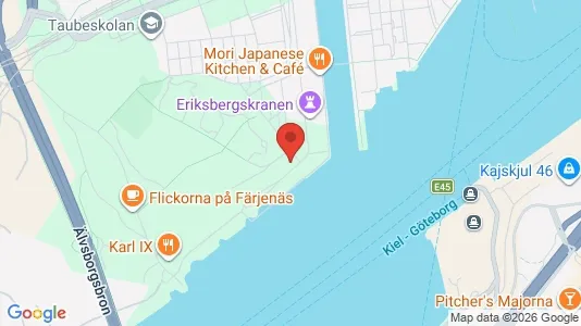 Lägenheter till salu i Lundby - kort over placeringen