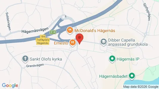 Lägenheter att hyra i Täby - kort over placeringen